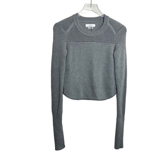 ISABEL MARANT | Etoile Tycia Jumper Gray Sweater Cotton Wool Stretch - Picture 2 of 6